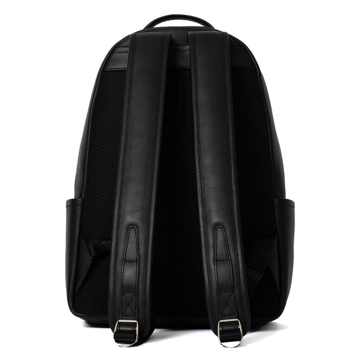 【極美品】epe ベジタブルタンニンレザー ラウンドリュック A4 PC 黒 epe｜ラウンドリュック ブラック